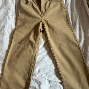 Oak and Fort Twill Jeans in warm beige